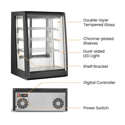 Bonvue  countertop display fridge — view 3