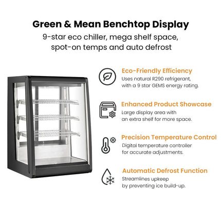 Bonvue  countertop display fridge — view 5
