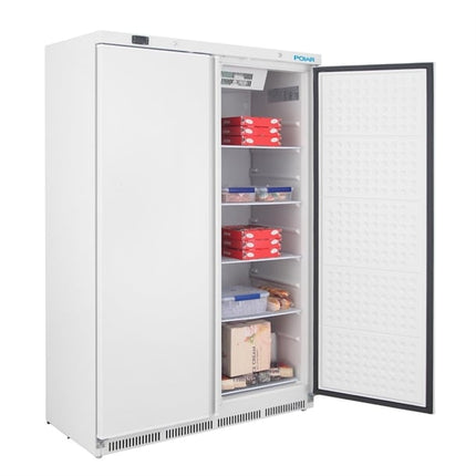 Polar C-Series Double Door Upright Freezer White 518Ltr CZ782-A