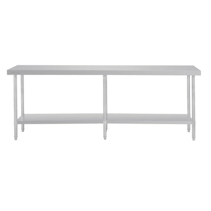 Vogue 304 Grade Premium Stainless Steel Table 600mm Depth