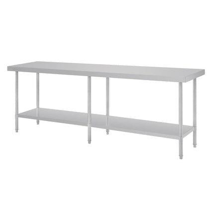 Vogue 304 Grade Premium Stainless Steel Table 600mm Depth