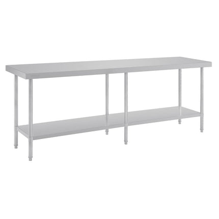 Vogue 304 Grade Premium Stainless Steel Table 600mm Depth