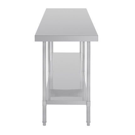 Vogue 304 Grade Premium Stainless Steel Table 600mm Depth