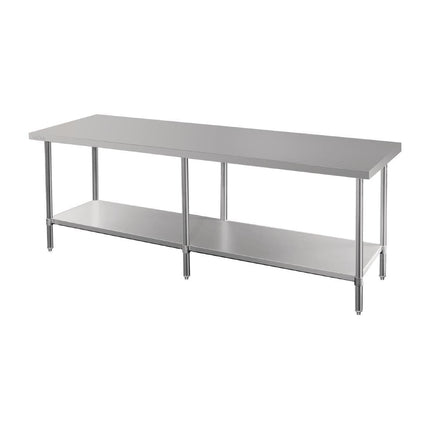 Vogue 304 Grade Premium Stainless Steel Table 600mm Depth