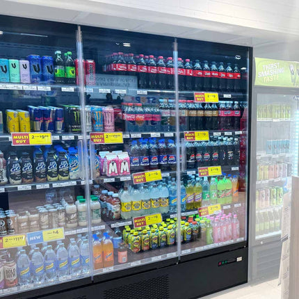 Thermaster Supermarket Panorama 3 Door Chiller Display DC-187B