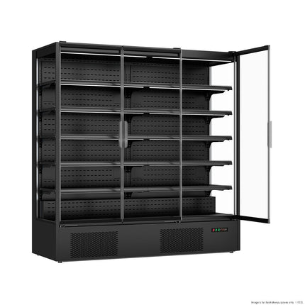 Thermaster DC-187B Supermarket Panorama 3 Door Chiller Display — view 8