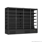 Thermaster DC-250B 1529L Supermarket Panorama 4 Door Open Chiller Display