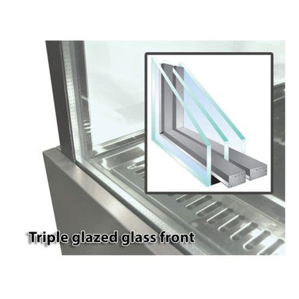 Bonvue Chilled Food Display SG150FA-2XB