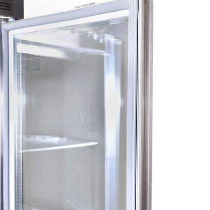 Thermaster SUFG1000 Display Freezer - Triple-Glazed Glass Door Detail