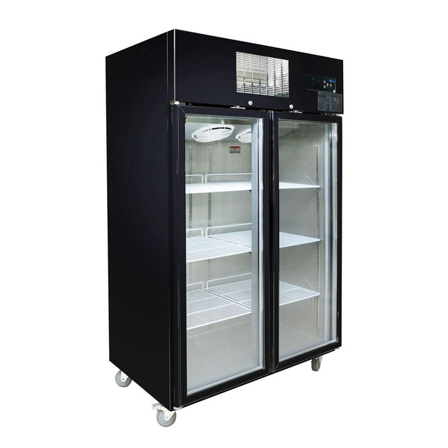 Thermaster SUFG1000B upright display freezer — view 2