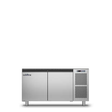 Coldline 2 Door Pizza Preparation Counter with no worktop -2•+8•C TZS13/1M