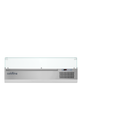 Coldline 1450mm Display Case with Glass Sneeze Guard VP14/6NL