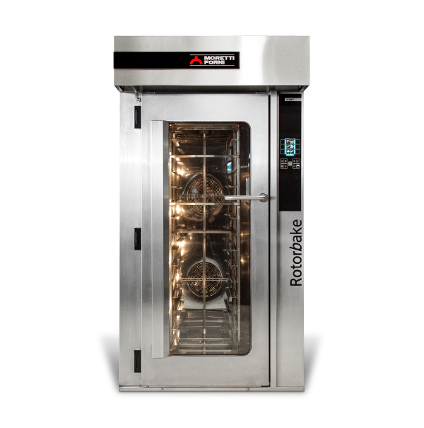 Moretti Forni Electric Rotory Oven with Trolley R14E