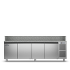 Coldline 4 Door Pizza Preparation Counter with Granite worktop -2•+8•C TZ21/1M