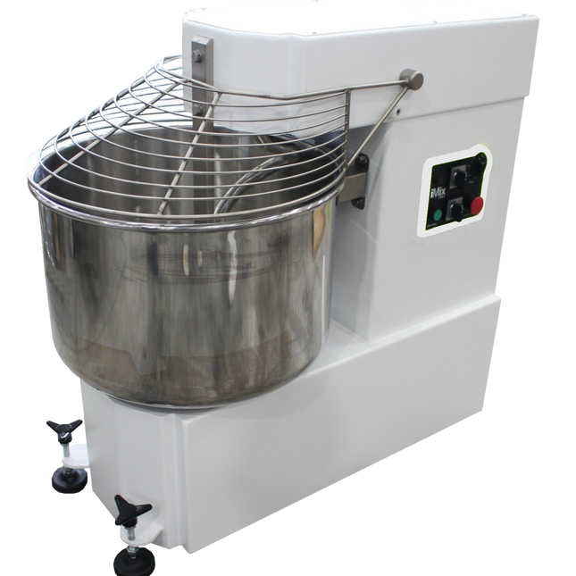 Moretti Forni Double Speed Fixed Bowl Spiral Mixer - 60kg iM 60/2