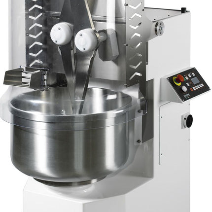 Italmixer Twin Arm Mixer with Manual Control - 2 Speeds, 3 Phase - 56kg iTWIN55 MAN