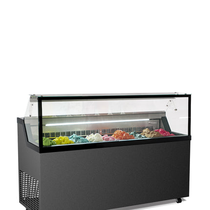 Mondial Framec MIRABELLA H - Static Cooled Gelato Display | 9 Pan MIRABELLA H9G