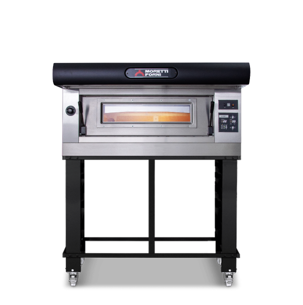 Moretti Forni Amalfi Single Deck Oven on Stand 650 x 1035mm COMP A/1/SP