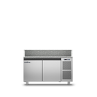 Coldline 2 Door Pizza Preparation Counter with Granite worktop -2•+8•C TZ13/1M