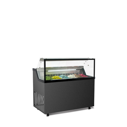 Mondial Framec MIRABELLA H - Static Cooled Gelato Display | 6 Pan MIRABELLA H6G