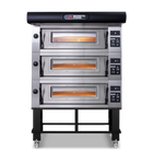 Moretti Forni Amalfi Triple Deck Oven on Stand 950 x 1035mm COMP C/3/SP