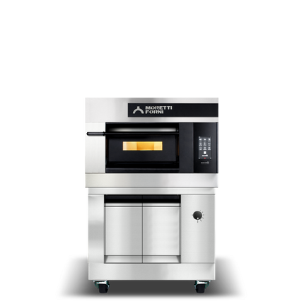 Moretti Forni serieX Single Deck Oven on Prover 475 x 735mm COMP X50E/1/L