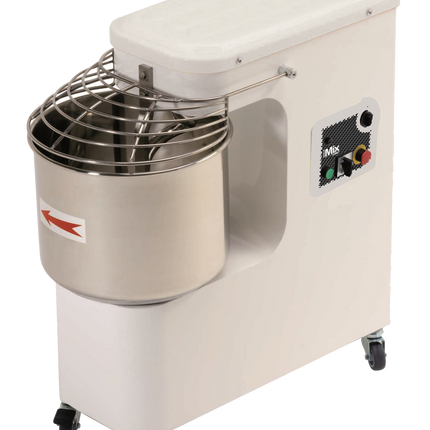 Moretti Forni Double Speed Fixed Bowl Spiral Mixer - 44kg iMSP 44/2