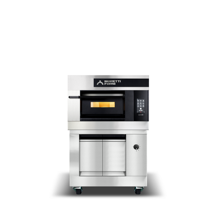 Moretti Forni serieX Single Deck Oven on Prover 475 x 735mm COMP X50E/1/L