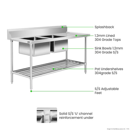 Modular Systems DSBD7-1800L/A — leg and foot detail