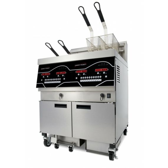 Henny Penny Evolution Elite Single Well Gas Open Fryer front view