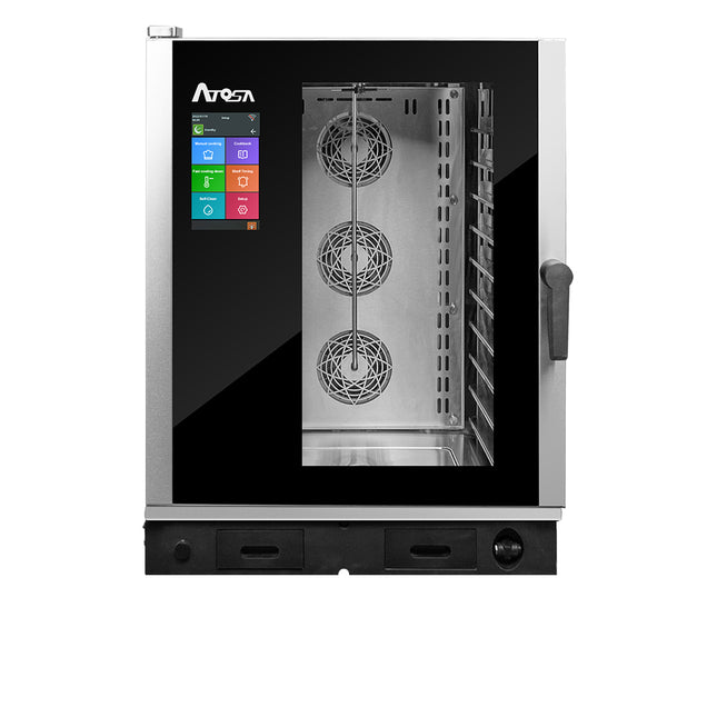 Atosa Electric Combi Oven For Gastronomy Use: 10 X Gn 2/1 Trays EPC-1021E3