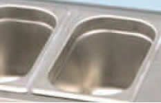 Atosa VRX GN1/3 x 8 Glass Salad Bench Countertop Prep Fridge 1800/380 ESL3888