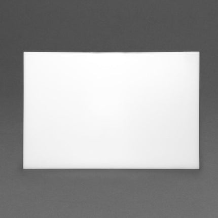 Hygiplas Antibacterial High Density Chopping Board White - 455x305x12mm