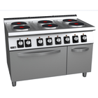 Fagor Kore 700 Series Electric 6 Burners With Oven C-E761 - commercial kitchen equipment - C-E761