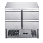 FED-X Four Drawer Compact Workbench Fridge XGNS900-4D - XGNS900-4D
