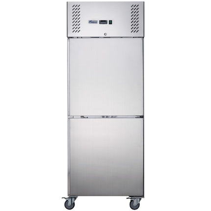 FED-X S/S Two Door Upright Freezer XURF650S1V - XURF650S1V