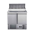 FED-X Two Door Salad Prep Fridge XGNS900D - XGNS900D