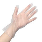 Vogue Powder Free Clear Vinyl Food Prep Gloves S (Pack of 100)