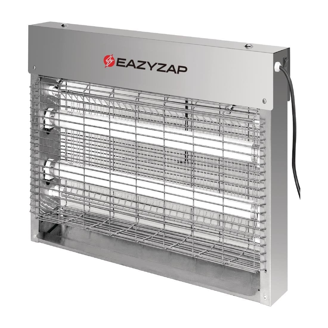 Ees Zapper Eazyzap Brushed Stainless Steel bug zapper - 14watt – Commercial ...