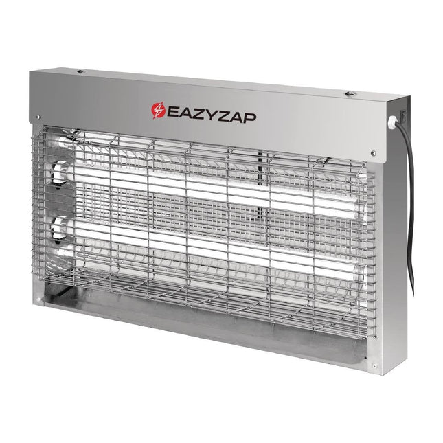 Eazyzap Brushed Stainless Steel bug zapper - 19watt