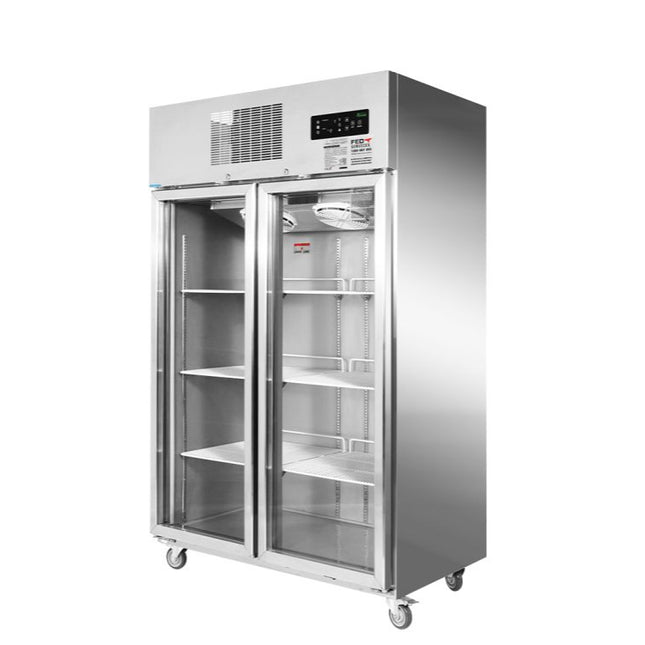 Thermaster SUCG1000 upright display fridge — view 2