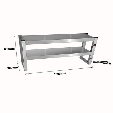 Benchstar Commercial Food Warmer with 10 Lamps – FW10L-182