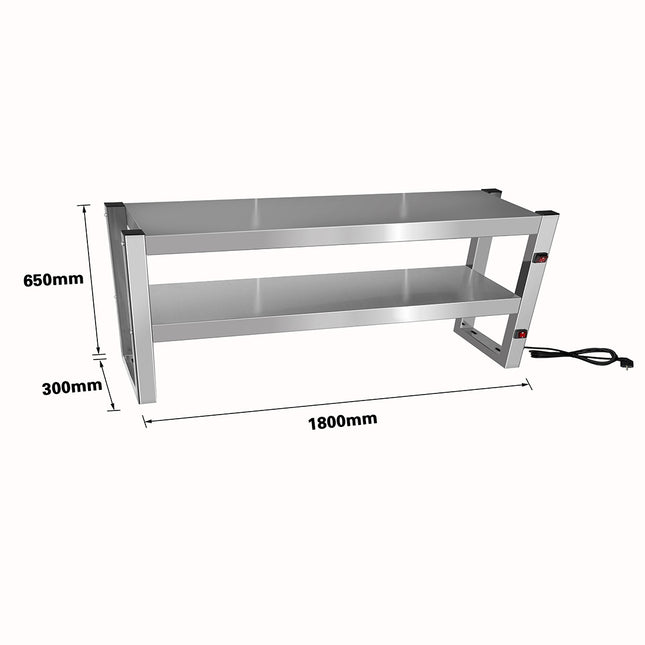 Benchstar Commercial Food Warmer with 10 Lamps – FW10L-182
