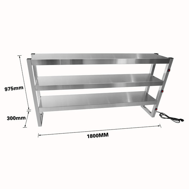 Benchstar Commercial Food Warmer with 15 Lamps – FW15L-183