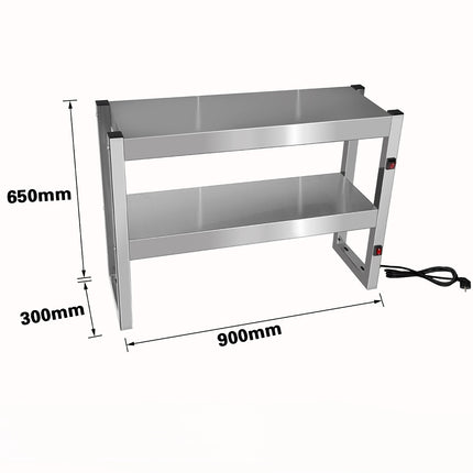 Benchstar Commercial Food Warmer with 4 Lamps – FW4L-092