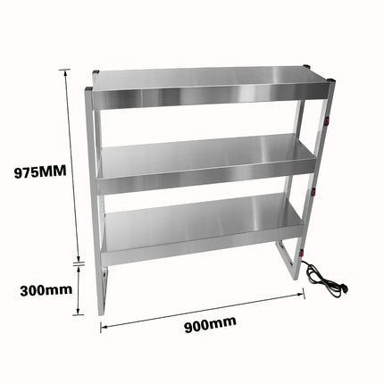 Benchstar Commercial Food Warmer with 6 Lamps – FW6L-093