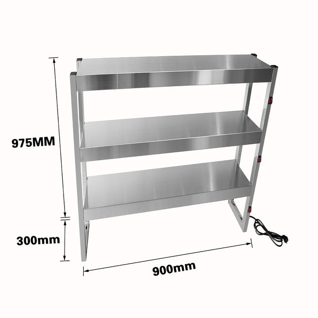 Benchstar Commercial Food Warmer with 6 Lamps – FW6L-093