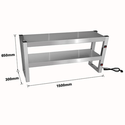 Benchstar Commercial Food Warmer with 8 Lamps – FW8L-152