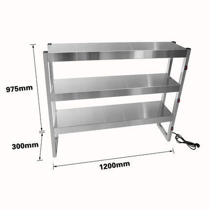 Benchstar Commercial Food Warmer with 9 Lamps – FW9L-123