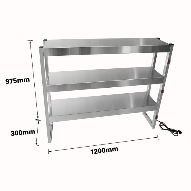 Benchstar Commercial Food Warmer with 9 Lamps – FW9L-123